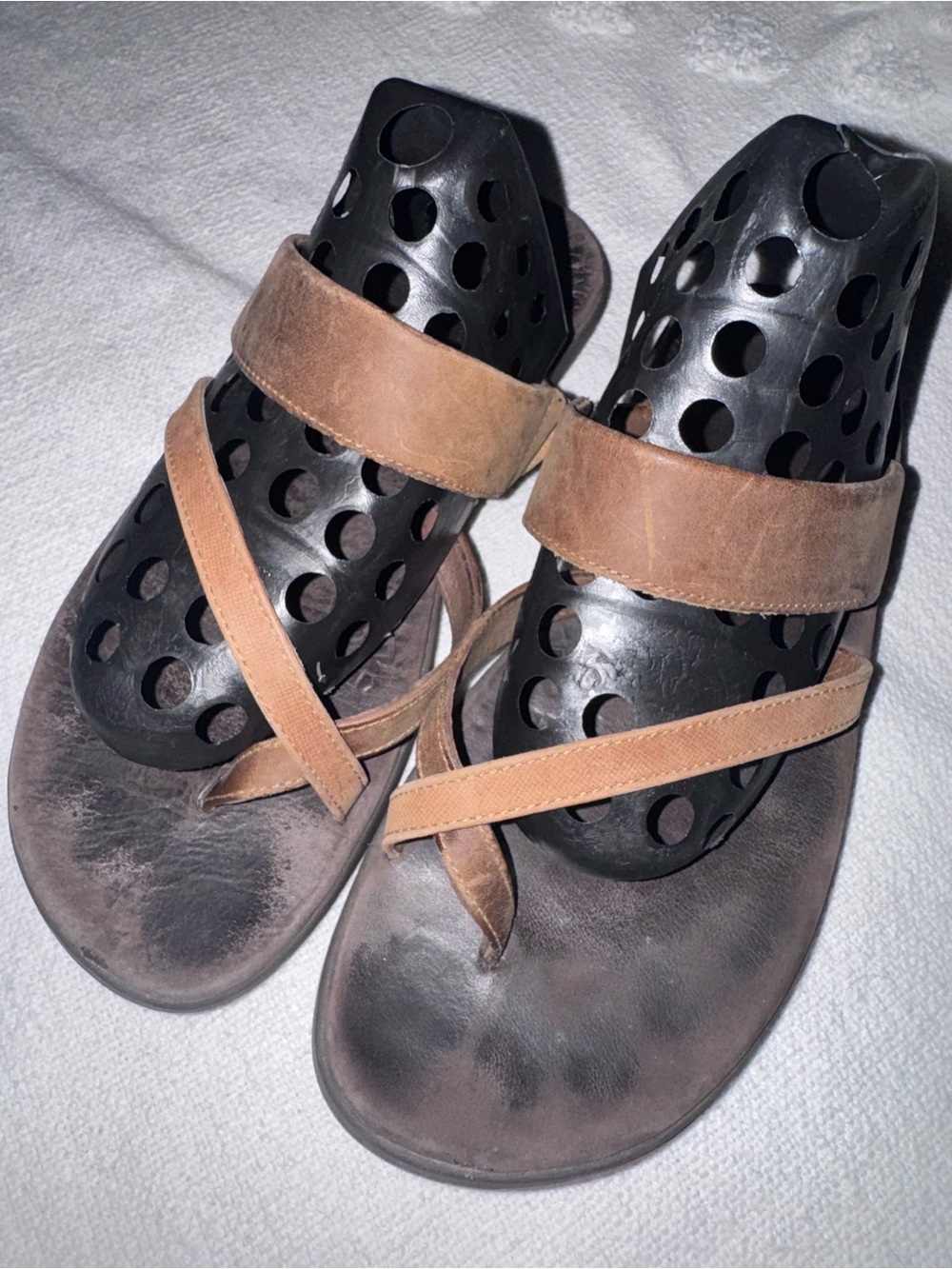 Chaco Stowe Sandal Leather Comfort Slip On Women 9